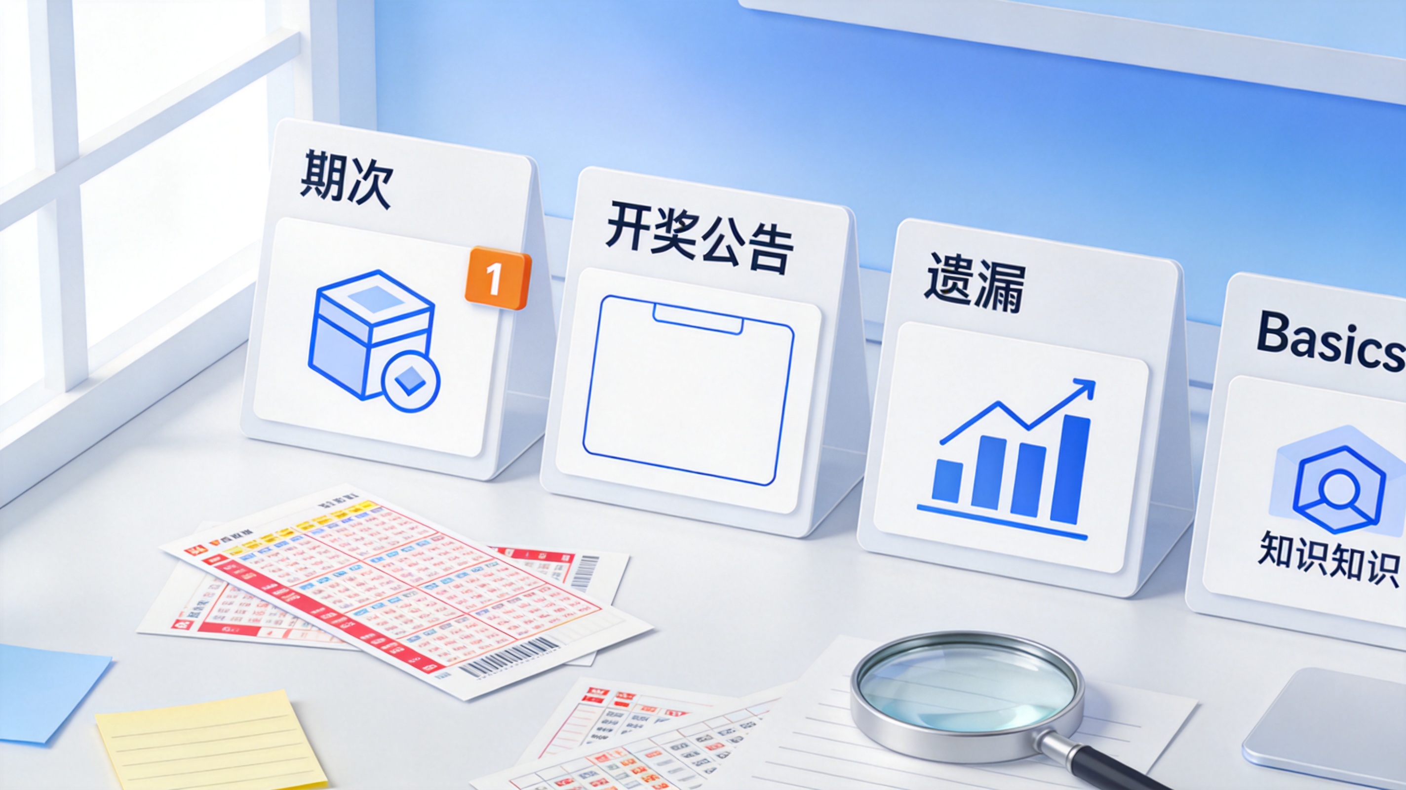 彩票玩法规则与基础名词说明资料的展示画面